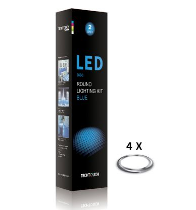 12054  Disc Blue Kit 4x6 LED Disc (2W)